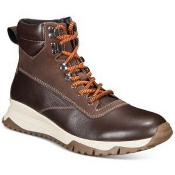 Alfani Mens Reggie Leather Alpine Boot