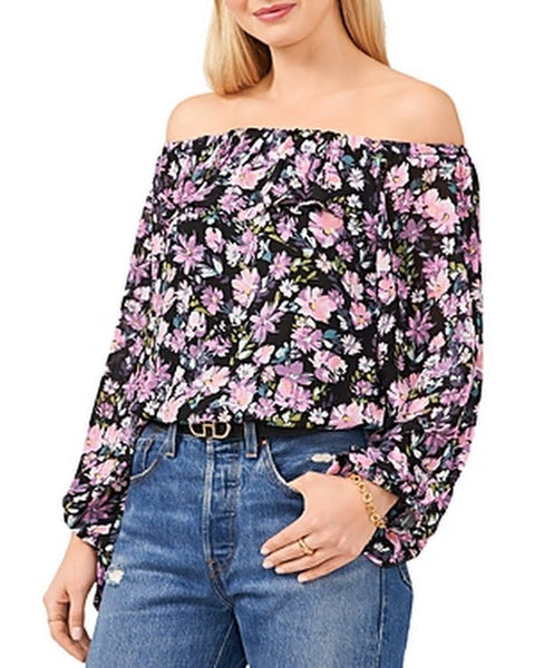 Vince Camuto Off the Shoulder Ruffle Top, Size XL