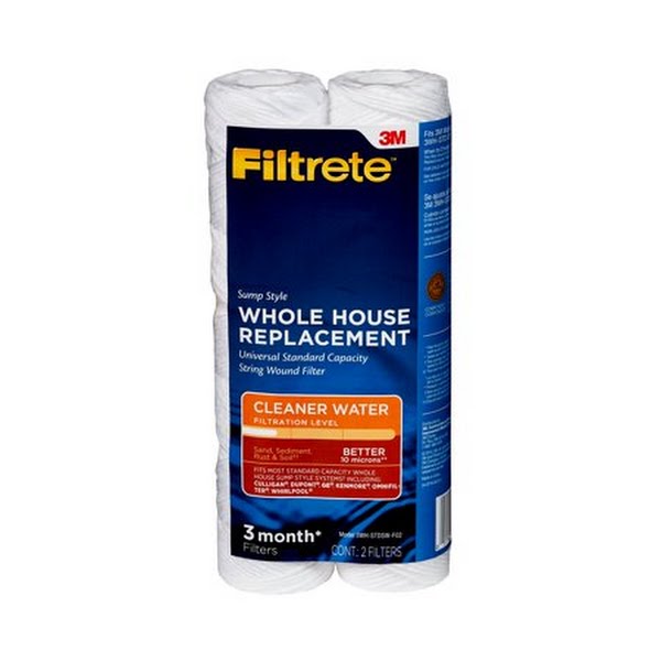 Filtrete Standard Capacity Whole House String Wound Replacement Water Filter 3WH