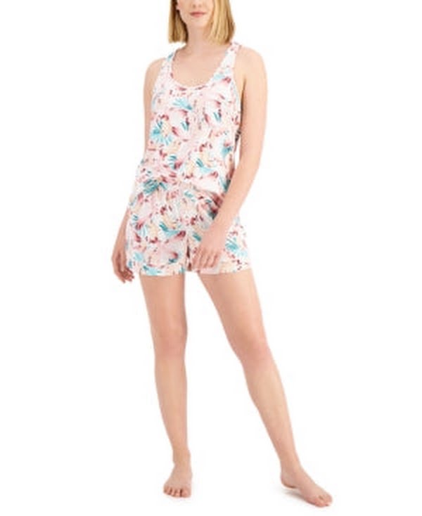 Alfani Womens Tank & Shorts Pajama Set