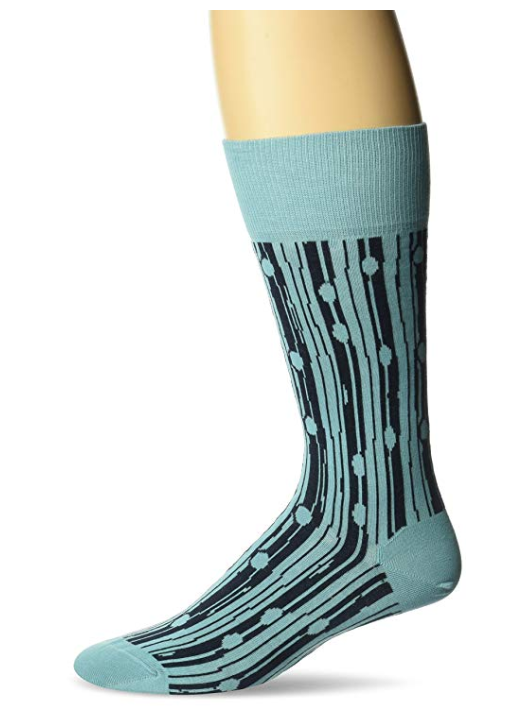 Ozone Men's Blue Dress Socks, Size 10-13