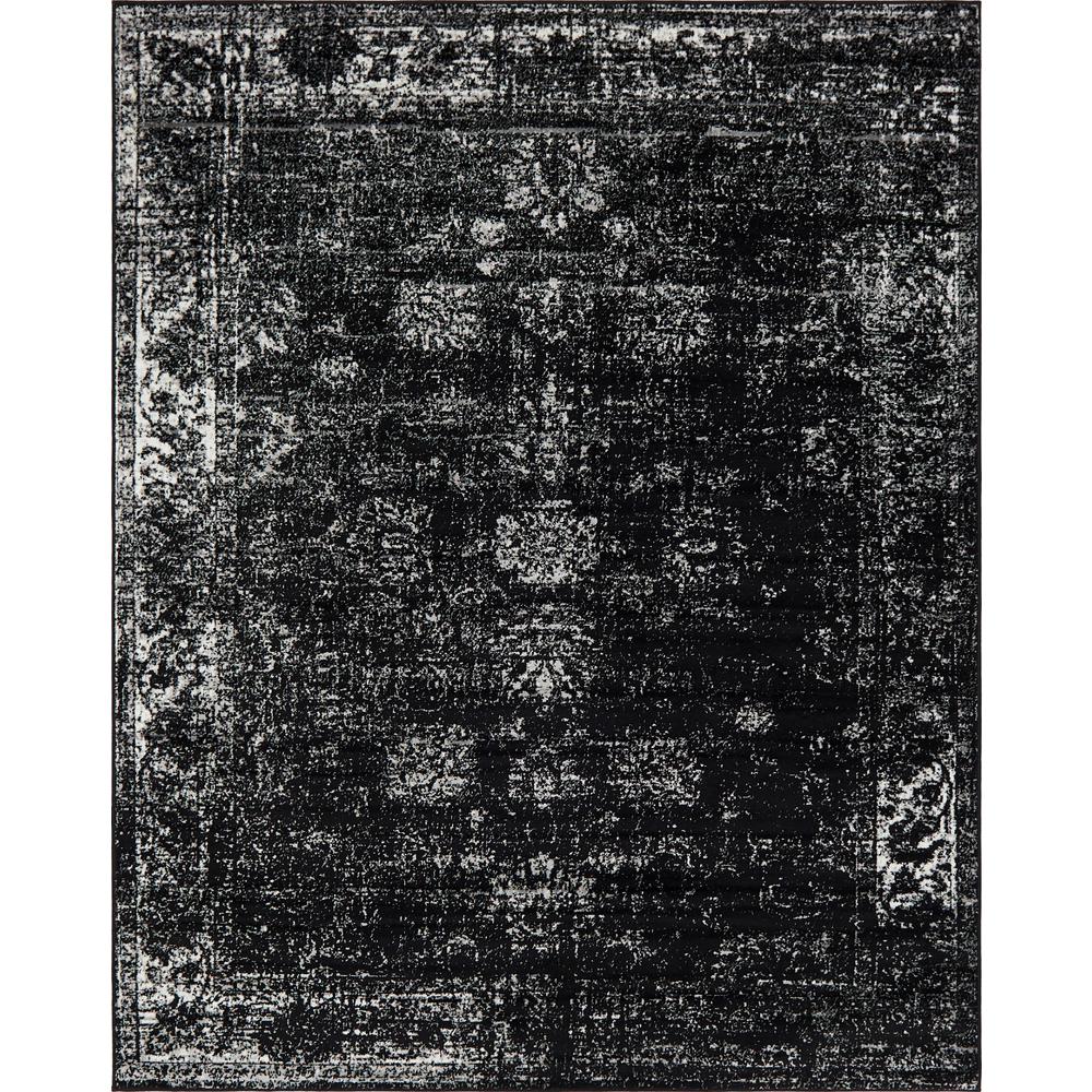 Unique Loom Sofia Casino Sofia Casino Black 7x10 Area Rug