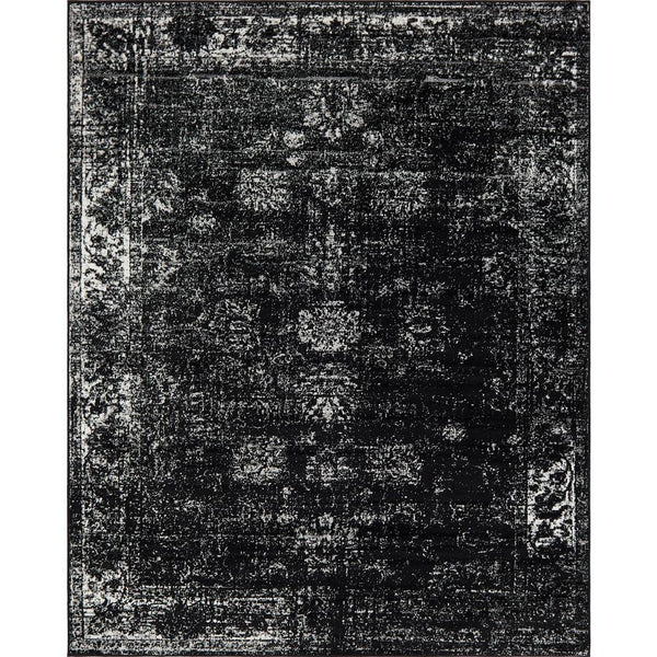 Unique Loom Sofia Casino Sofia Casino Black 7x10 Area Rug