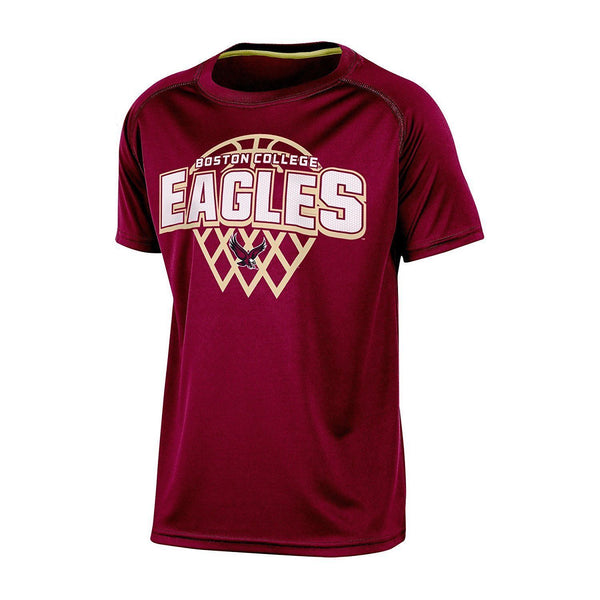 Champion NCAA Boston College Eagles Boys Short Sleeve Crew Neck, Large