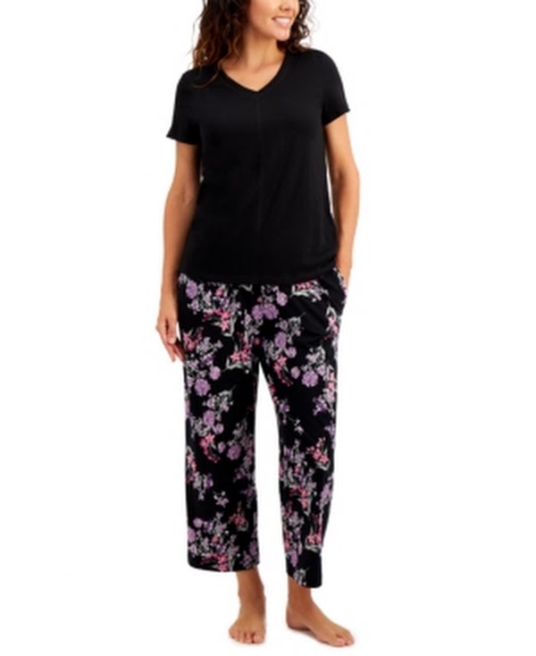 Charter Club Women’s V-Neck Pajama Top