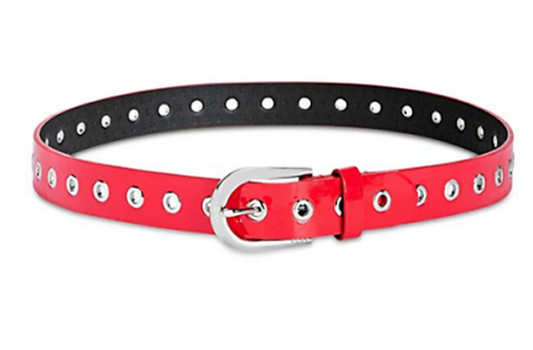 DKNY Spazzolato Grommeted Belt