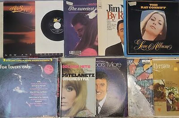 10 Album Vinyl Romance Album Collection