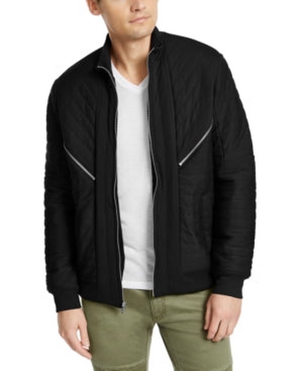 INC International Concepts Men's Burton Quilted Jacket