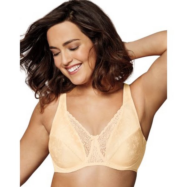 Playtex Secrets Beautiful Lift Underwire Bra Natural Beige 36DD