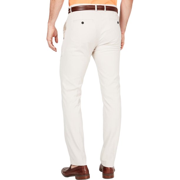 AlfaTech by Alfani Mens Classic-Fit Stretch Pants