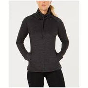 32 Degrees Fleece Quilted Funnel-Neck Pullover Top