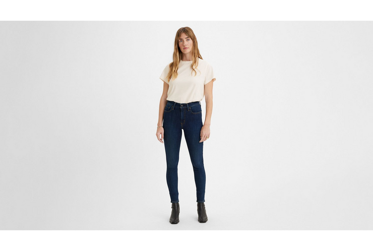 Levis 721 High Rise Ankle Skinny Womens Jeans, Size 39x30