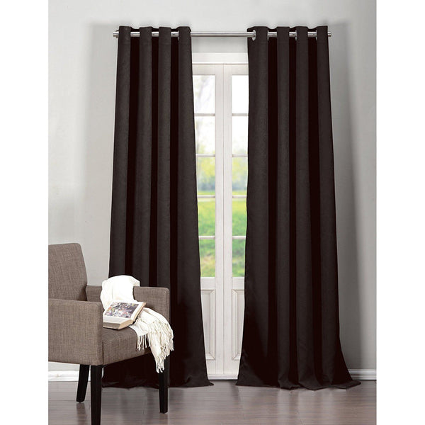 Duck River Quincy Blackout Window Panel, Black, 54x96