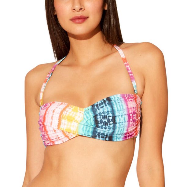 Bleu Rod Beattie Womens Good Vibrations Bandeau Bikini Top