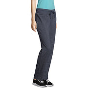 Women’s Hanes Drawcord French Terry Pants, Size: XXL, Blue