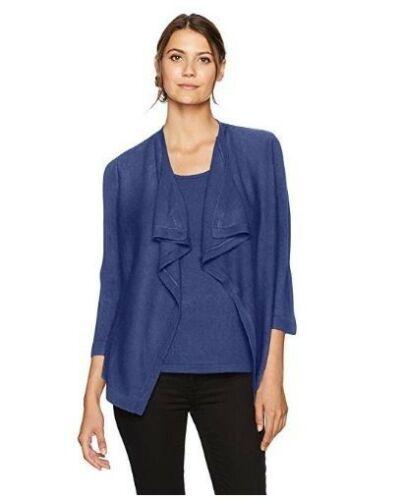 Sag Harbor Womens 3/4 Sleeve Waterfall Front 2fer