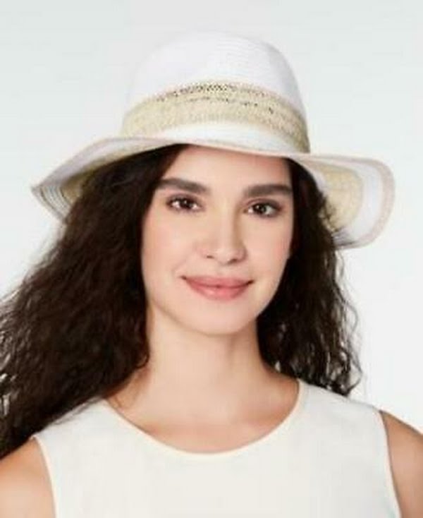 I.n.c. Packable Raffia Panama Hat