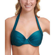 Calvin Klein Pleated Convertible Underwire Bikini Top