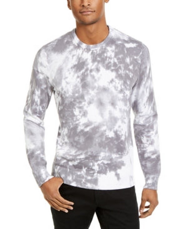 International Concepts Mens Gnover Tie Dye Sweater