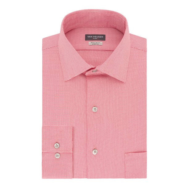 Van Heusen Mens Classic-Fit Poplin Dress Shirt