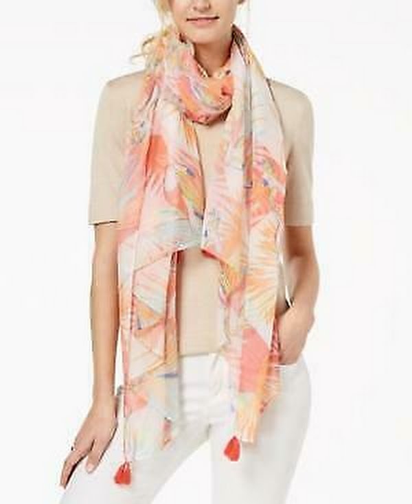 Echo Birds of Paradise Scarf & Cover-Up, One Size