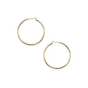 Anne Klein Gold-Tone Large Hoop Earrings