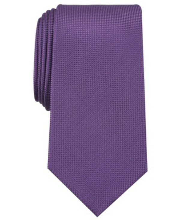 Perry Ellis Mens Oxford Solid Tie