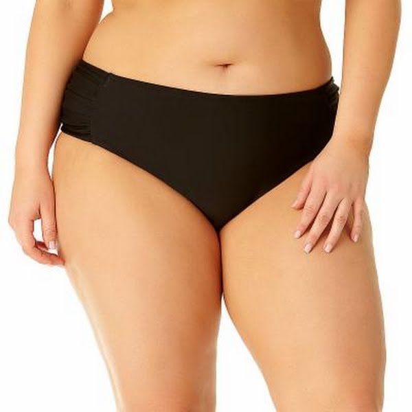 Allure Plus Size Side-Tab Bottoms, Size 20/22