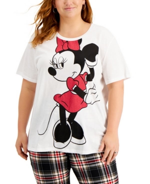 Love Tribe Plus Trendy Minnie Mouse T-Shirt