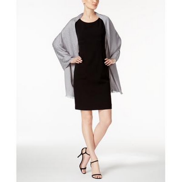 Calvin Klein Ck Logo Wrap and Scarf in One