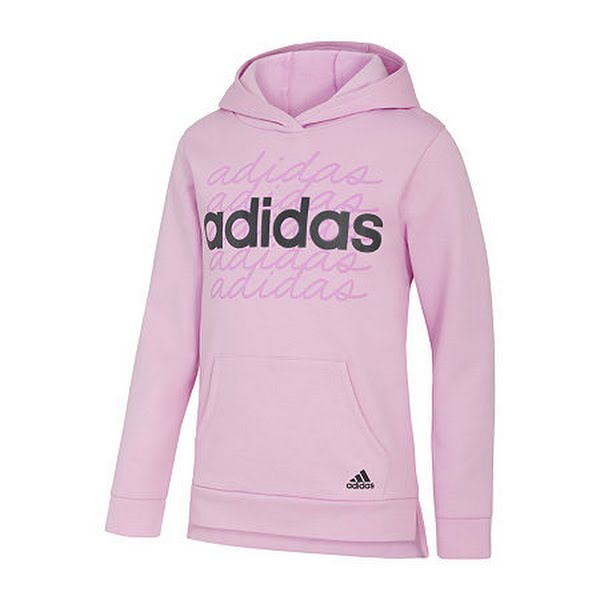 Adidas Big Girls Event Cotton Fleece Hoodie