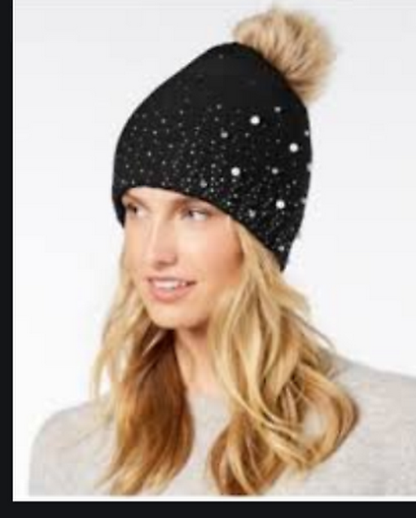 INC International Concepts Shine Like the Night Beanie