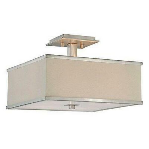 Hampton Bay Menlo Hampton Bay Menlo Park Semi-Flush Mount 4-Light