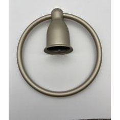 Creative Specialties GIDDS-140003 Mason Towel Ring, Brushed Nickel