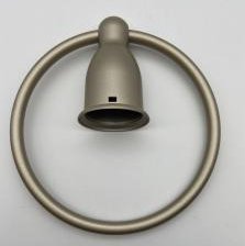 Creative Specialties GIDDS-140003 Mason Towel Ring, Brushed Nickel