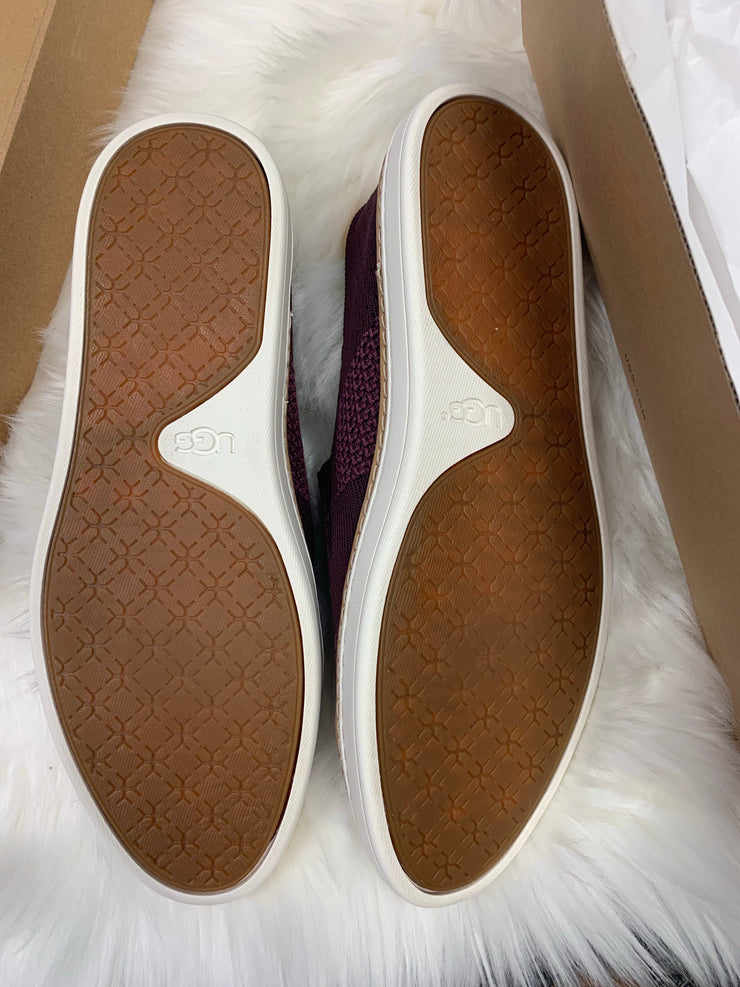 UGG Sammy Slip On Leather Shoe, Size 9