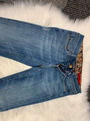 Vigoss Womens Dark Wash  Classic Fit Boot Cut Jeans size 5