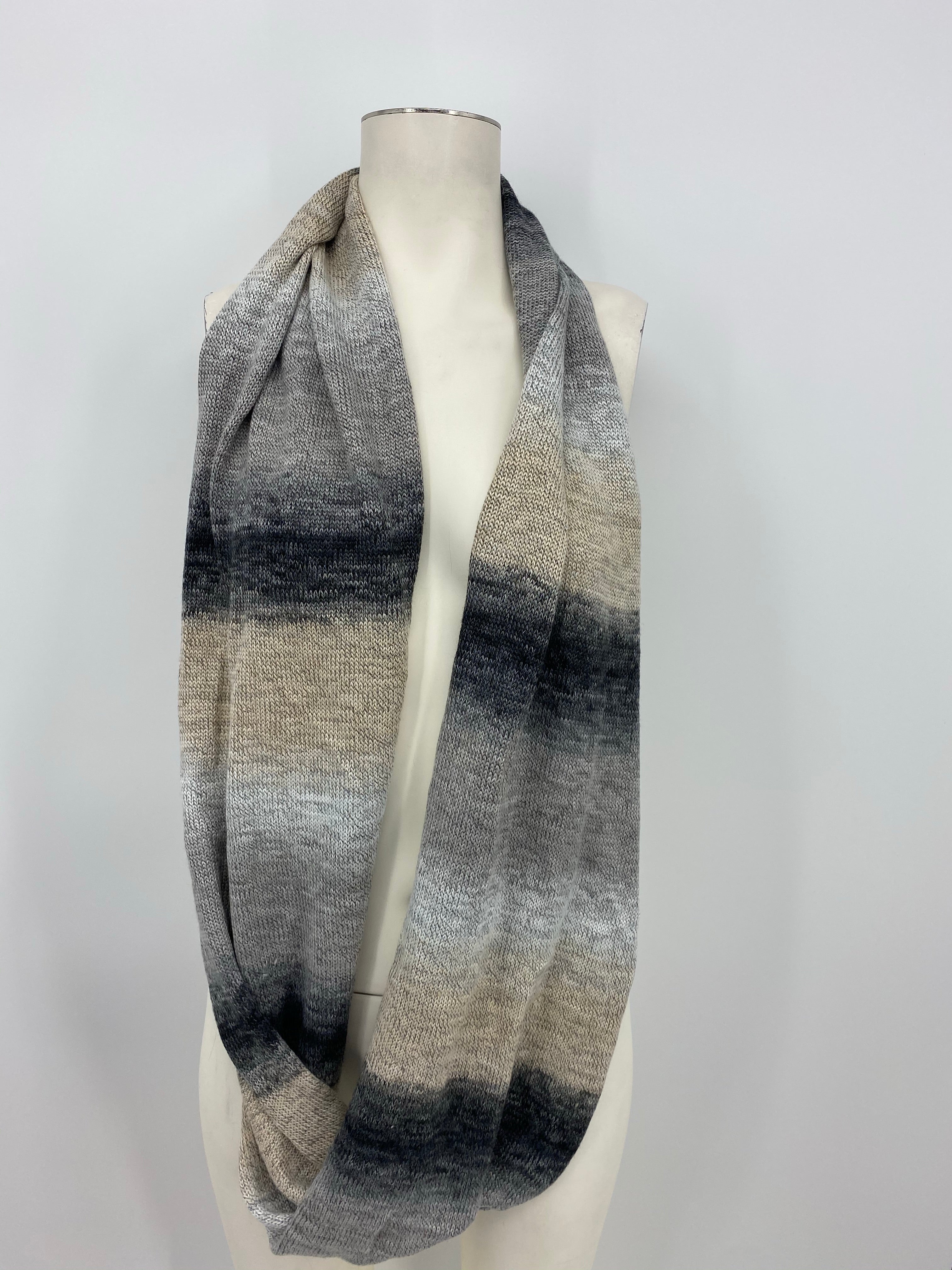 Women's Infinity Blanket Scarf, One Size/Charcoal