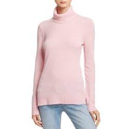 AQUA Cashmere Turtleneck Sweater