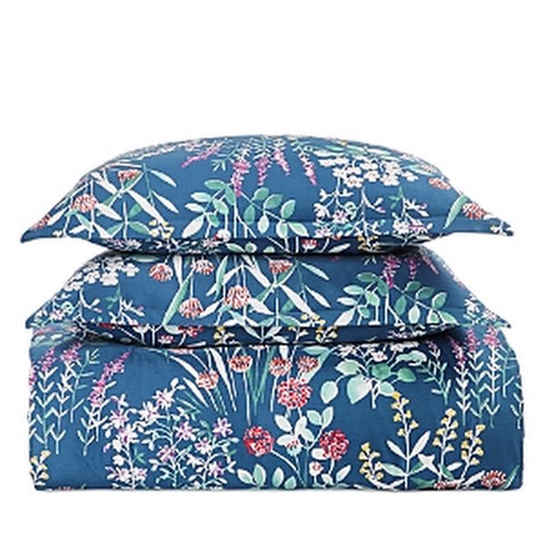 Sky Midnight Meadow Duvet Cover, King