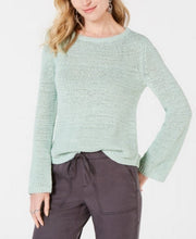 Style & Co Women's Mixed-Stitch Crew-Neck Sweater