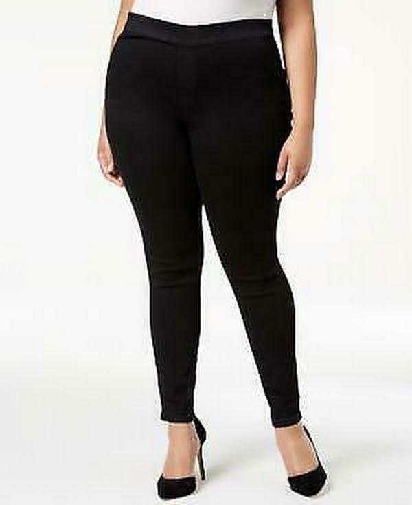 Celebrity Pink  Pull-on Black Skinny Pants-Size XL