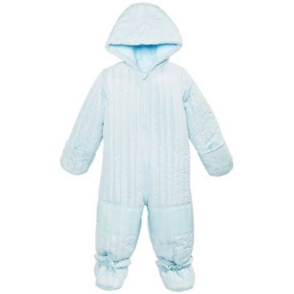First Impressions Baby Boys Hooded Footed Bunting Snowsuit