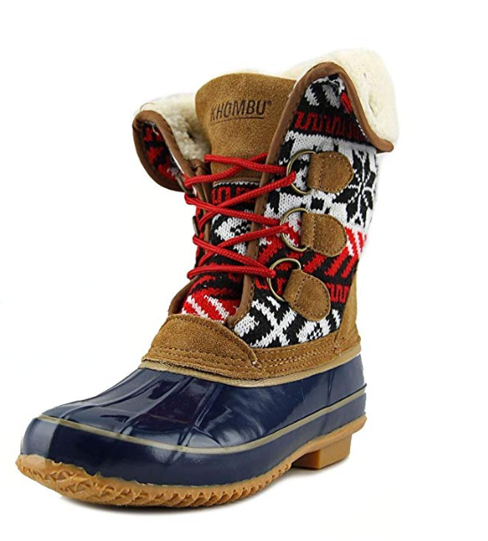 Khombu all 2025 weather boots womens