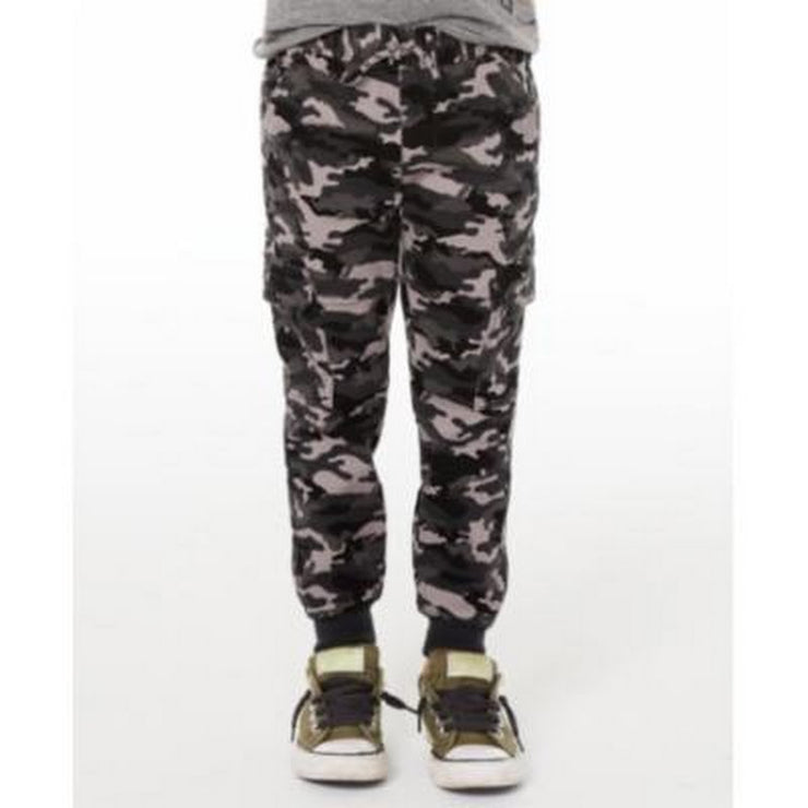 Epic Threads Little Boys Stretch Camouflage Twill Cargo Joggers, Size 7