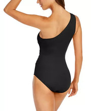 Michael Kors Embellished One-Shoulder Underwire One-Piece Swimsuit