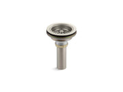 Kohler Duostrainer Sink Strainer with Tailpiece, Vibrant Polished Nickel