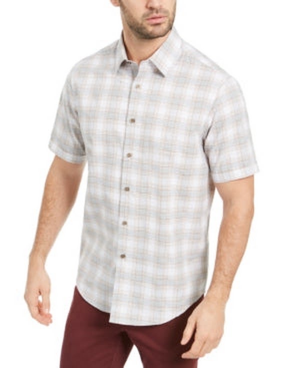 Tasso Elba Men's Short Sleeve Shirt