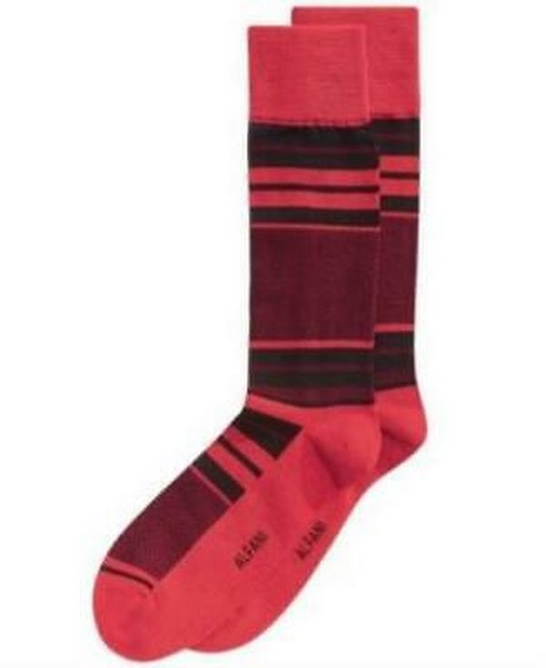 Alfani Mens Patterned Socks