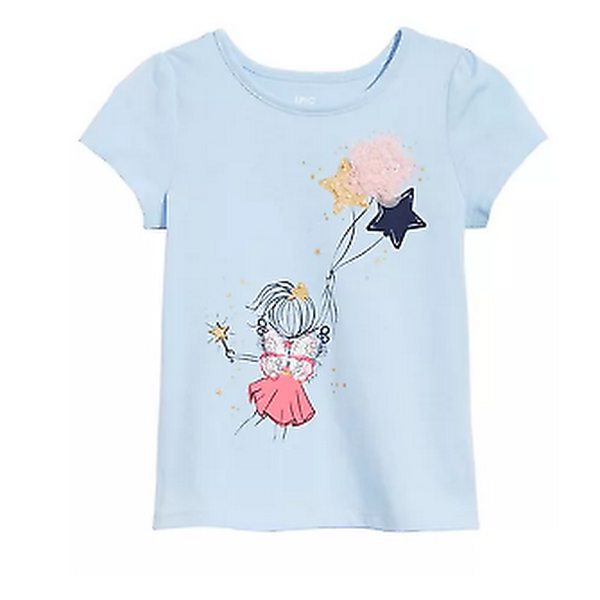 Epic Threads Little Girls Graphic Print T-Shirt